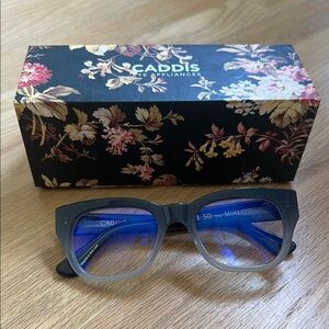 Caddis Miklos Progressive Glasses  1.50 / Charcoal Gray / Blue Light Filtering